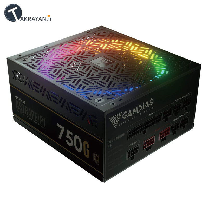 GAMDIAS ASTRAPE P1-750G RGB Power Supply